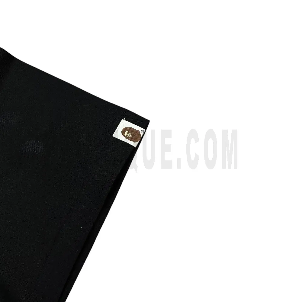 The sleeves of the black clothes