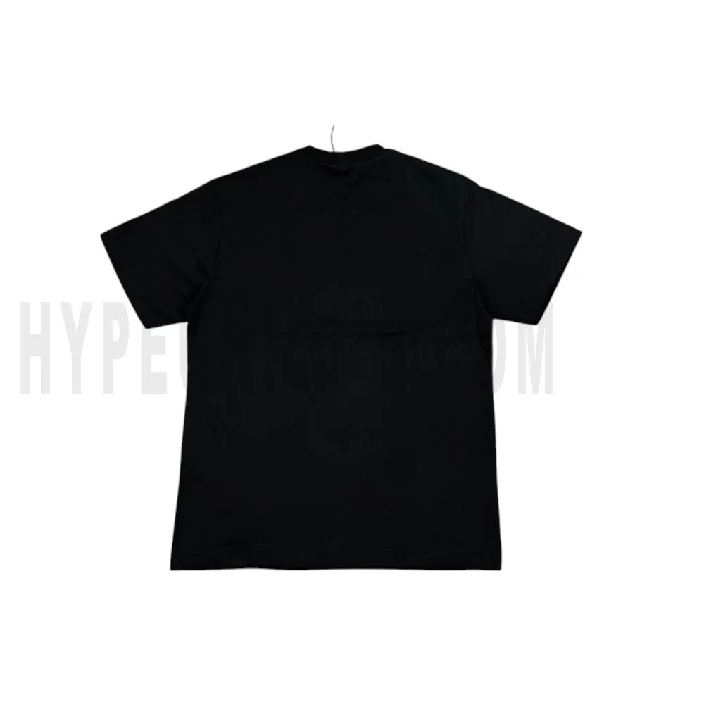 The back of the black clothes