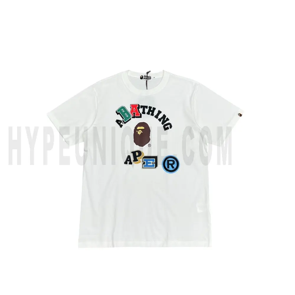 The back of the white clothes