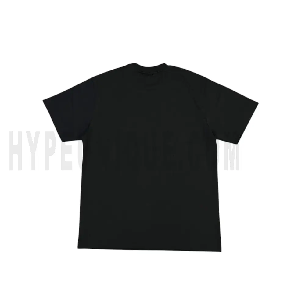 The back of the black clothes