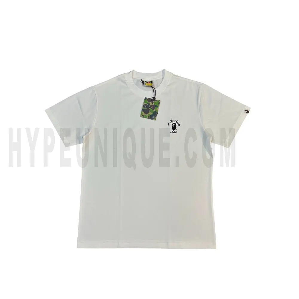 The front of the white clothes