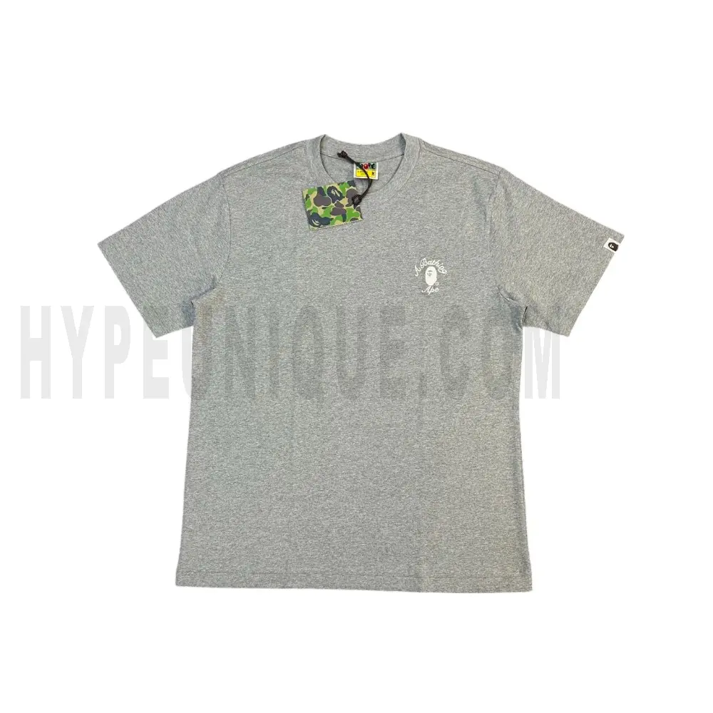 The front of the gray clothes