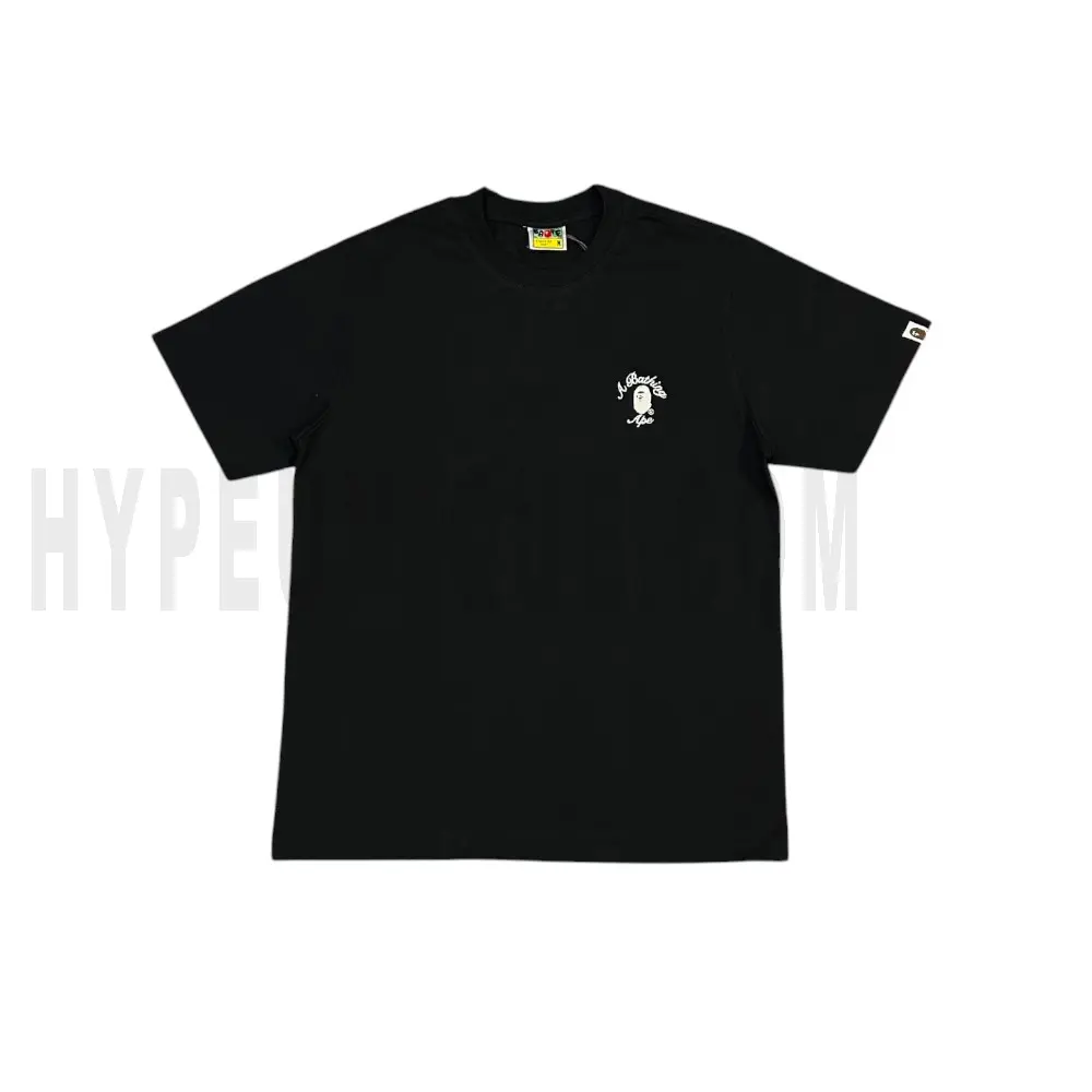The front of the black clothes