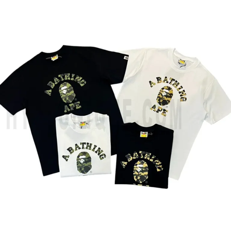 Bape College Camo Ape Head T-Shirt