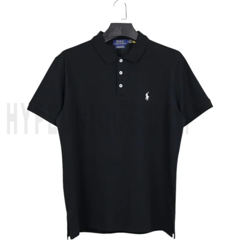 Custom Slim Fit Stretch Mesh Polo Shirt