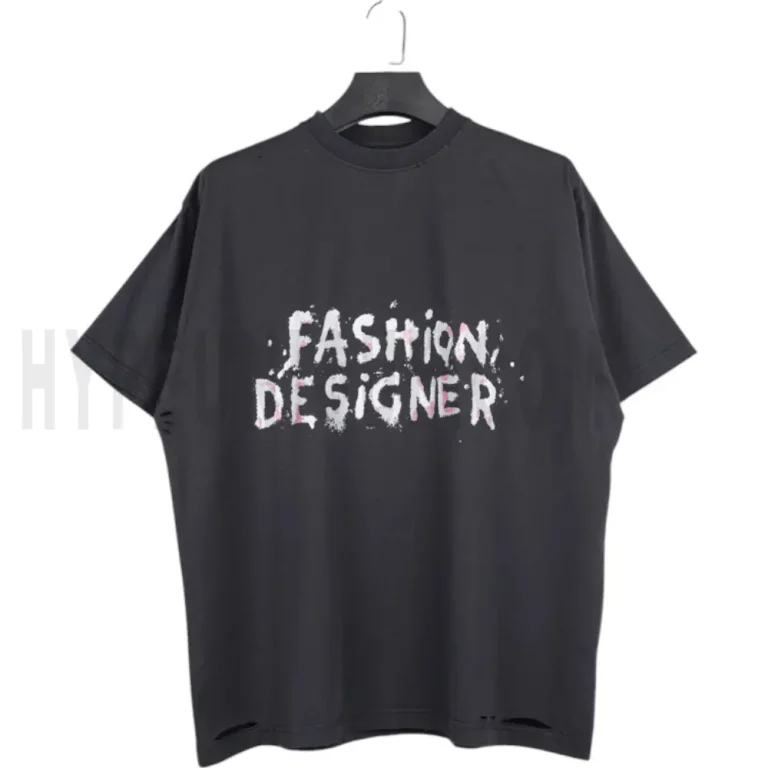Distressed Fashion Statement T-Shirt