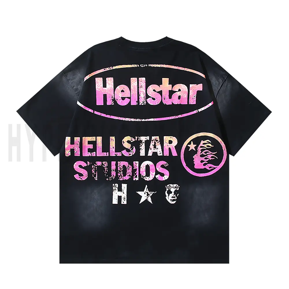 The back of the black clothes