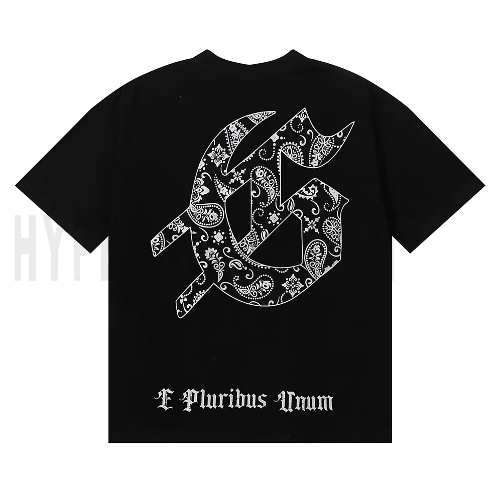 The back of the black clothes
