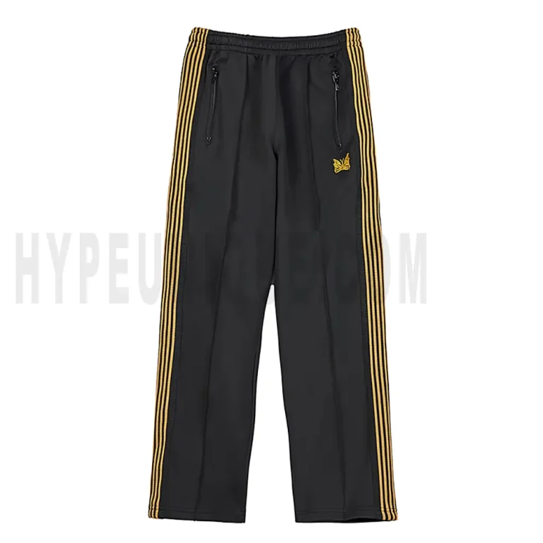 Needles Quality Embroidered Track Pants Classic Stripe Trousers