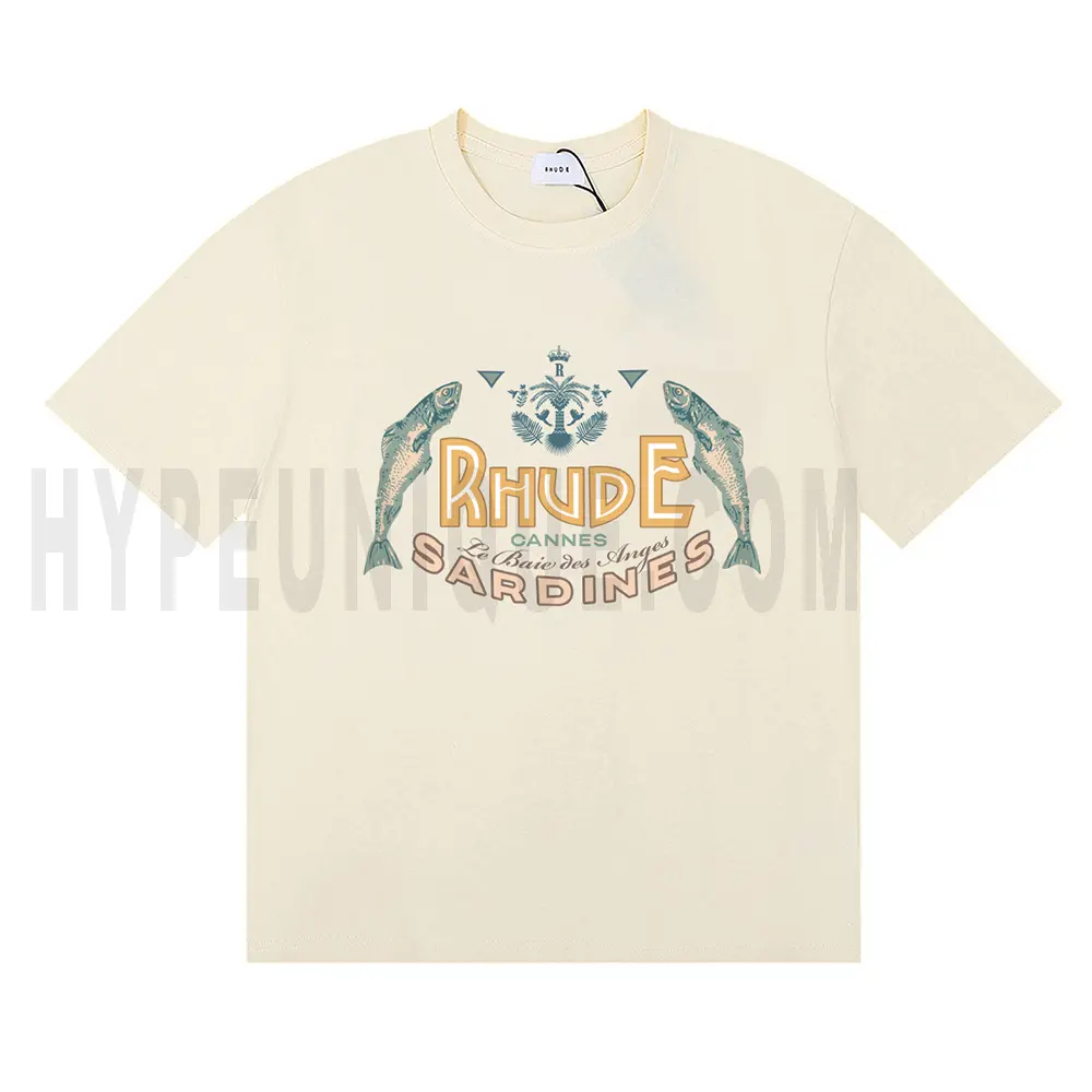 The front of the beige clothes