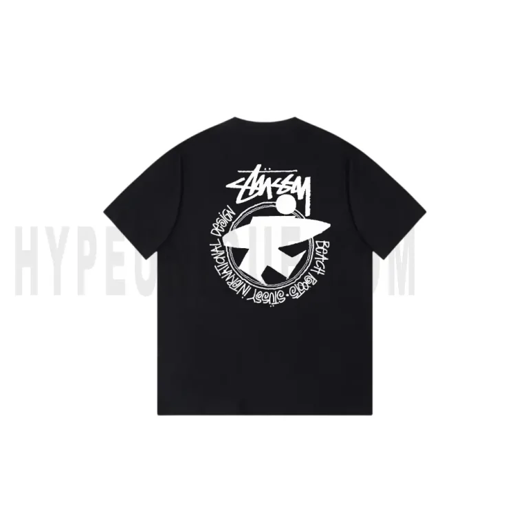 Stussy Beach Roots Surfman Pigment Dyed T-Shirt
