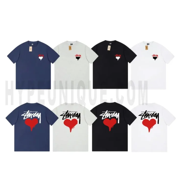 Stussy Stock Heart T-Shirt