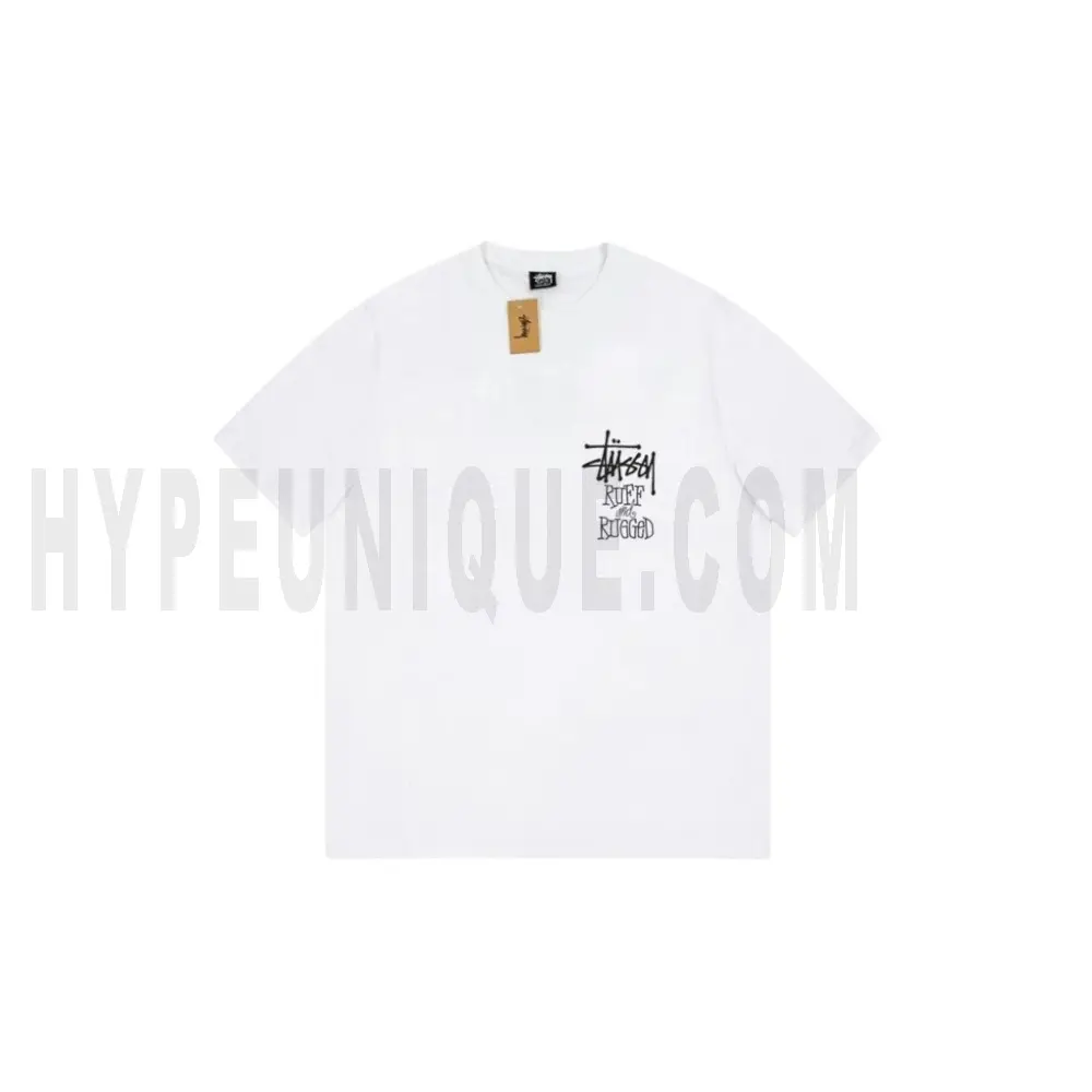 The front of the white clothes