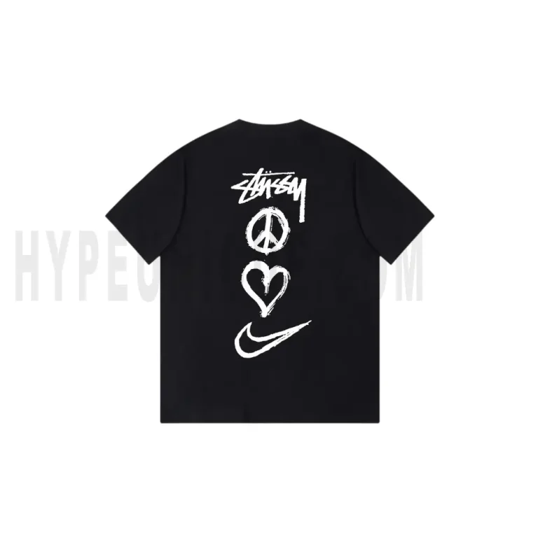 Stussy x Nike Peace, Love, Swoosh T-Shirt