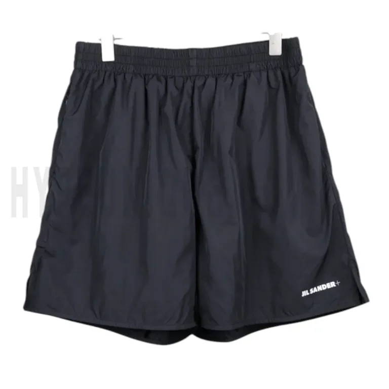 Black Logo Swim Shorts