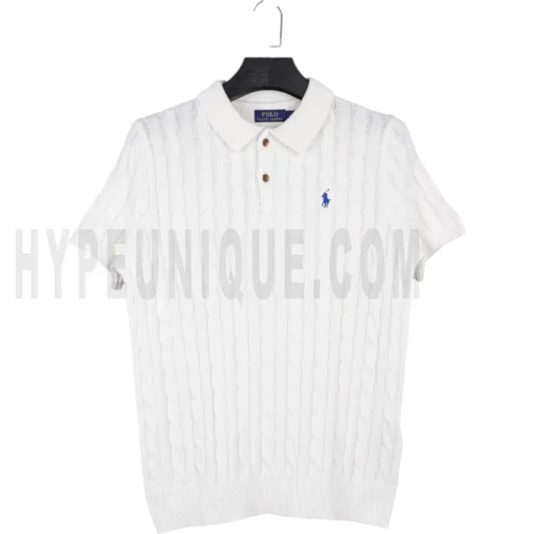 Cable-Knit Cotton Sweater T-shirt