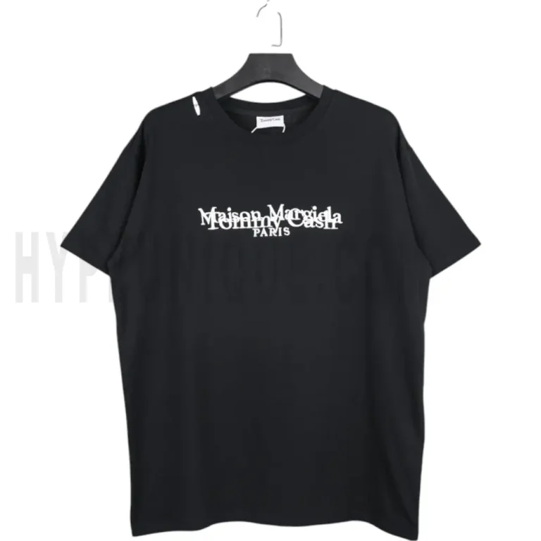 Collaboration Embroidered Overlapping Letters T-Shirt