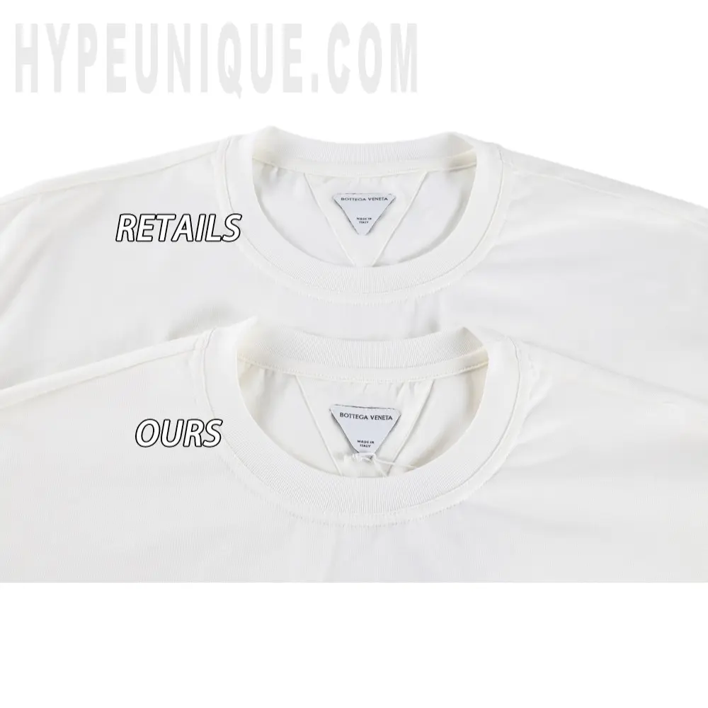 Collar comparison detail image of the garment