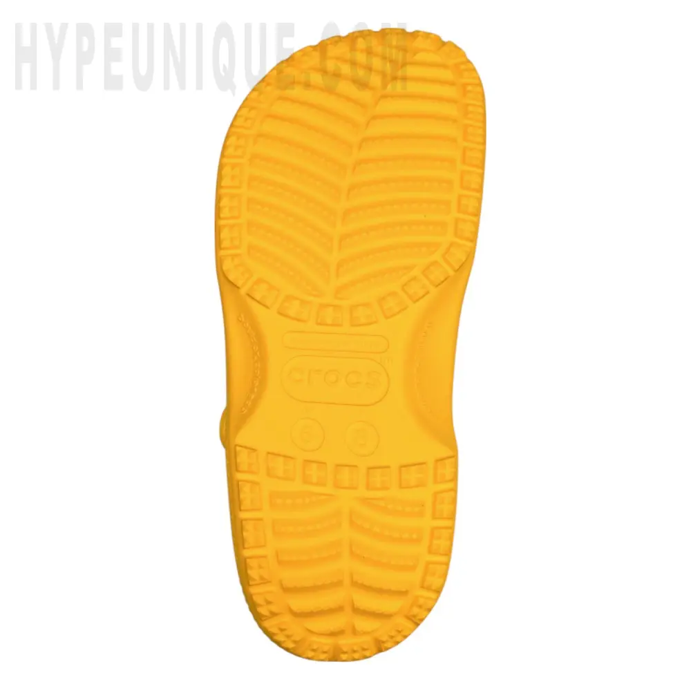 the yellow outsole