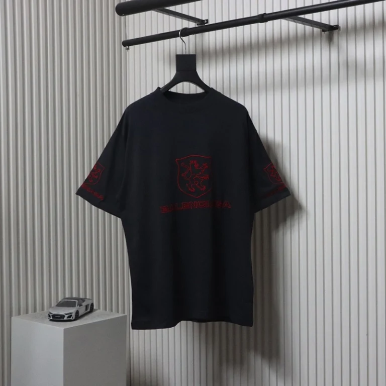 Lion Club Embroidered Logo T-Shirt