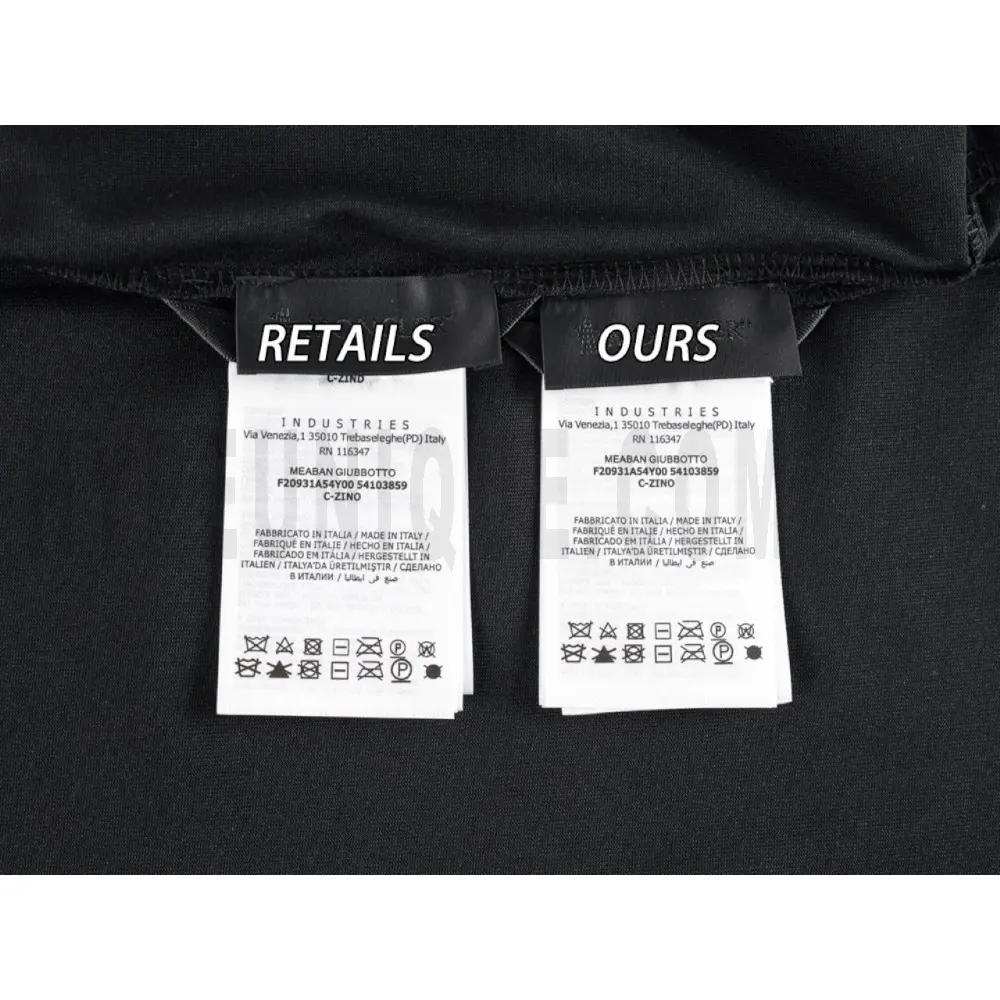 Washing Label Comparison Diagram