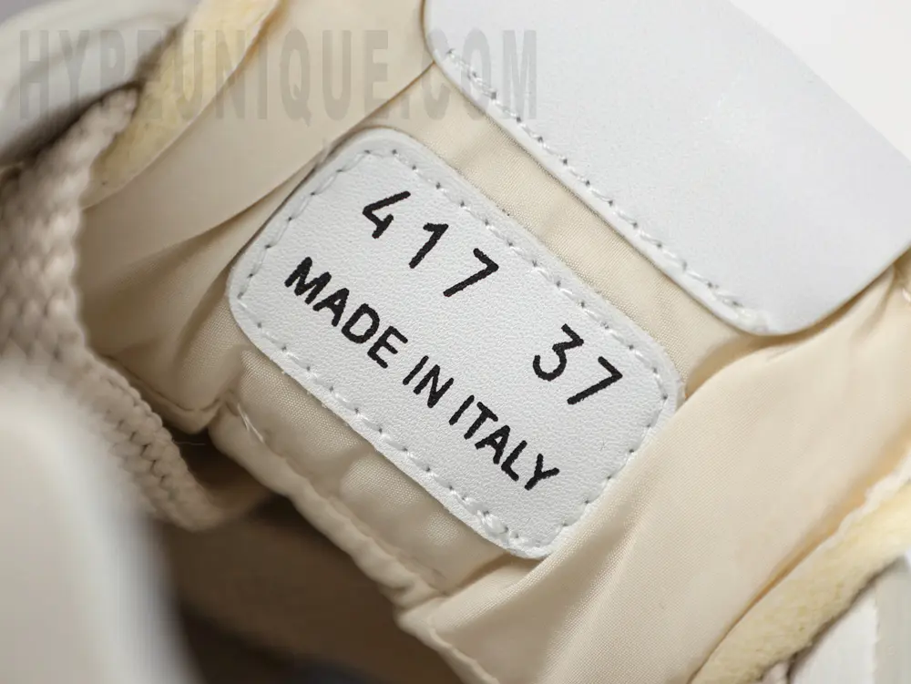 the size label