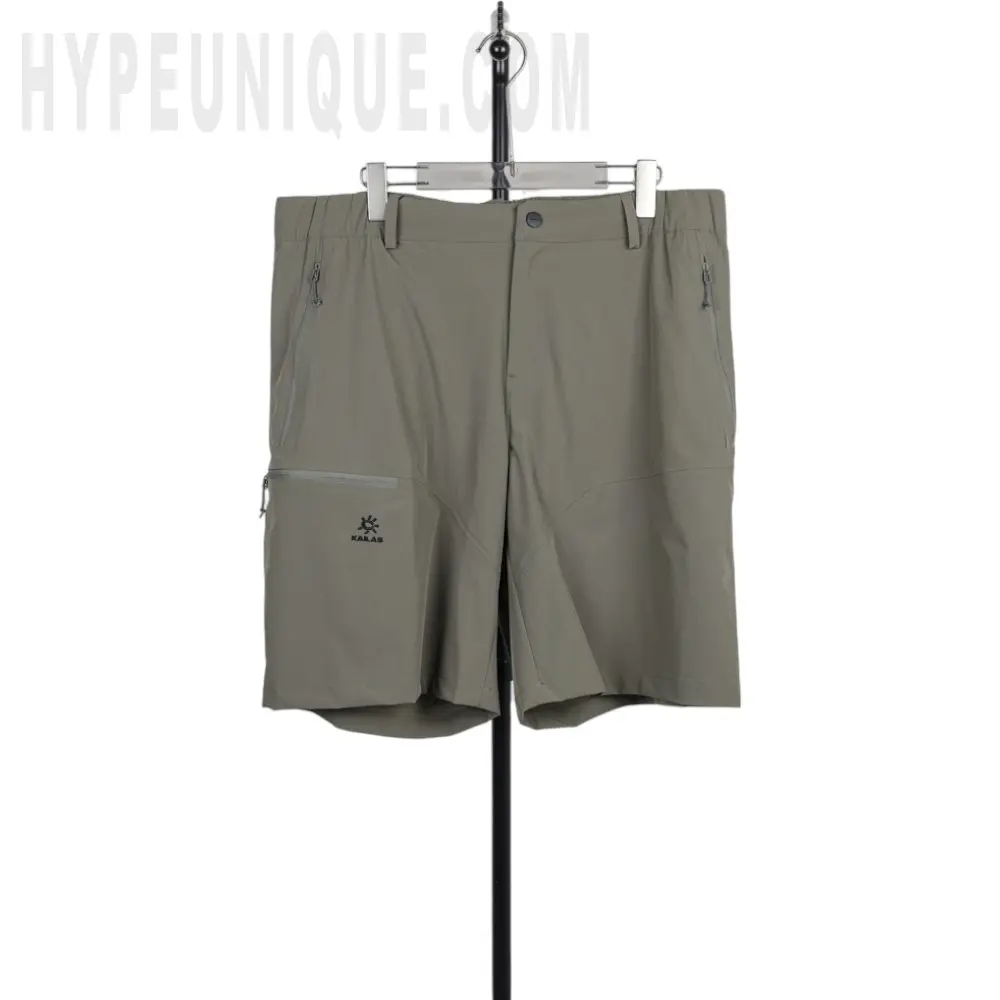 The front of the shorts