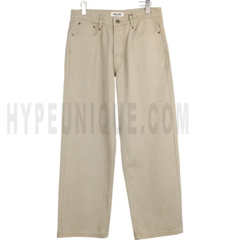 Minimalist Logo Denim Pants