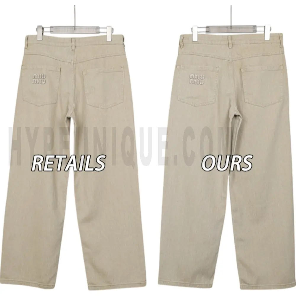 Back View Comparison Chart
