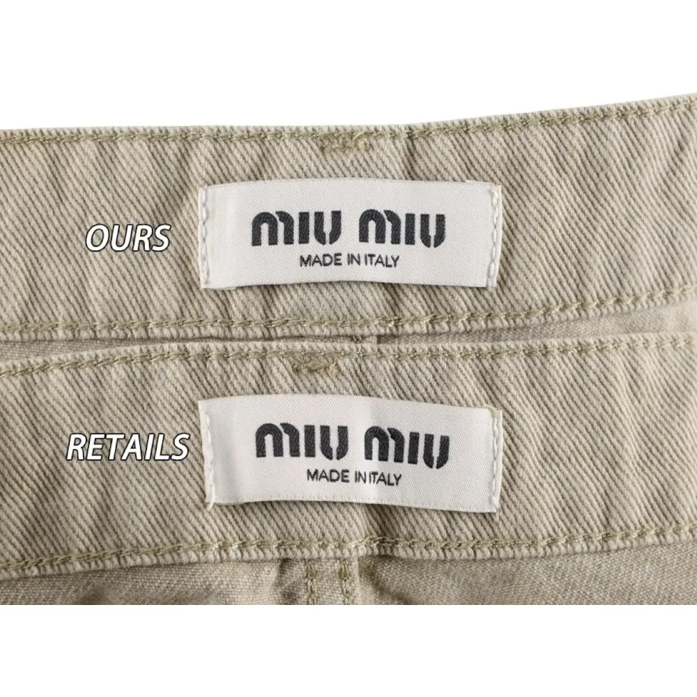 Brand Label Comparison Chart