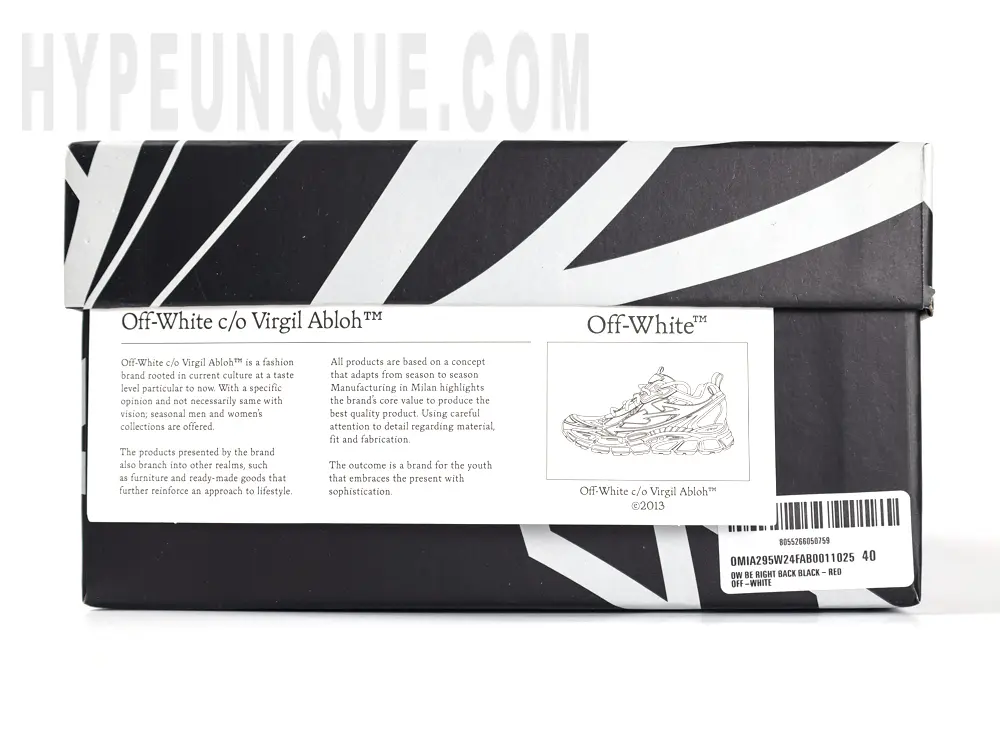 Zebra shoe box