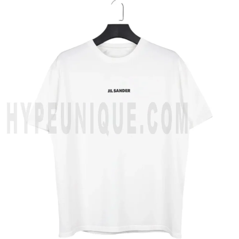 White Cotton Jersey T-Shirt