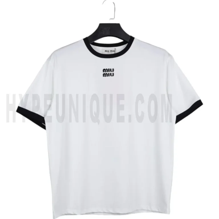 White Cotton Jersey T-shirt