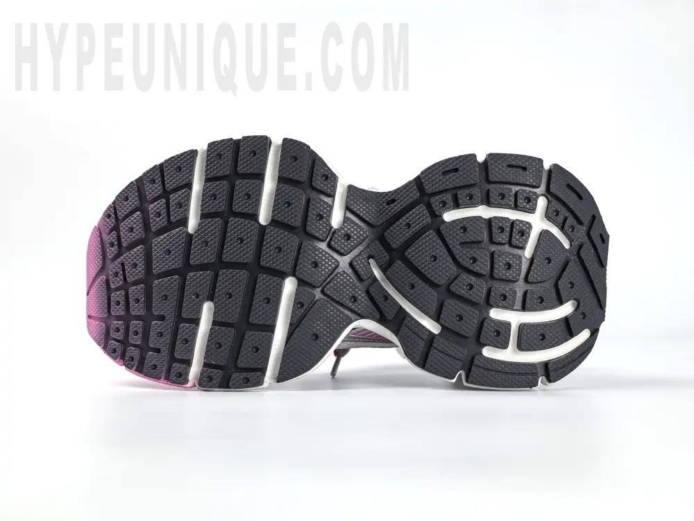 the black outsole
