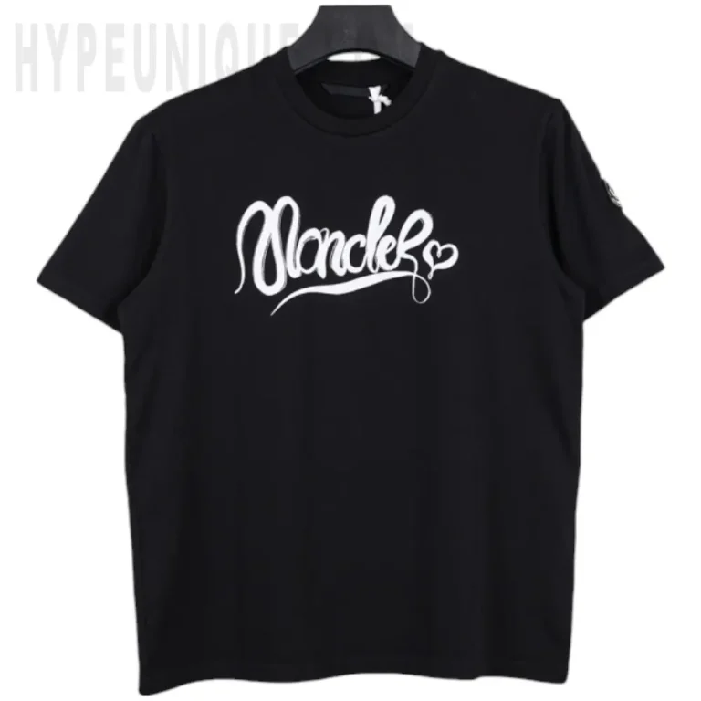 Calligraphy Logo Cotton T-Shirt