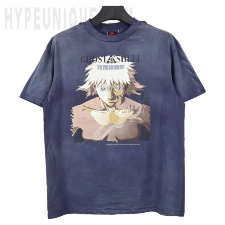 Saint Michael Ghost in the Shell Tee 'Navy'