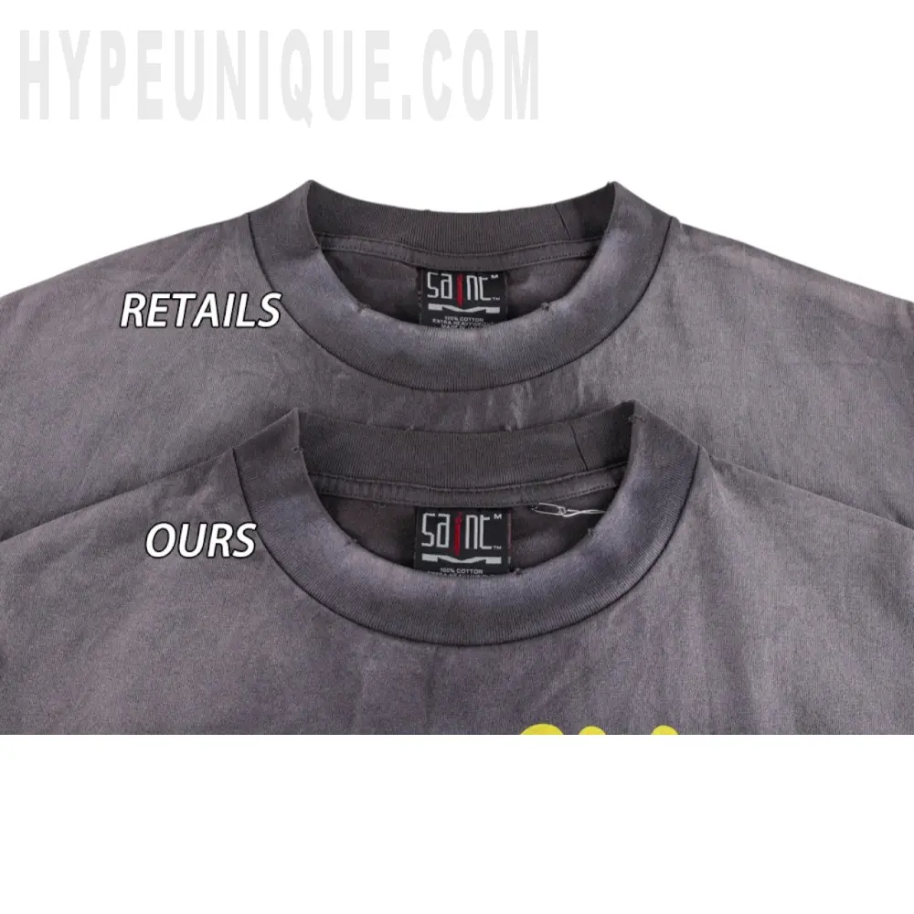 Close-up of the collar detail