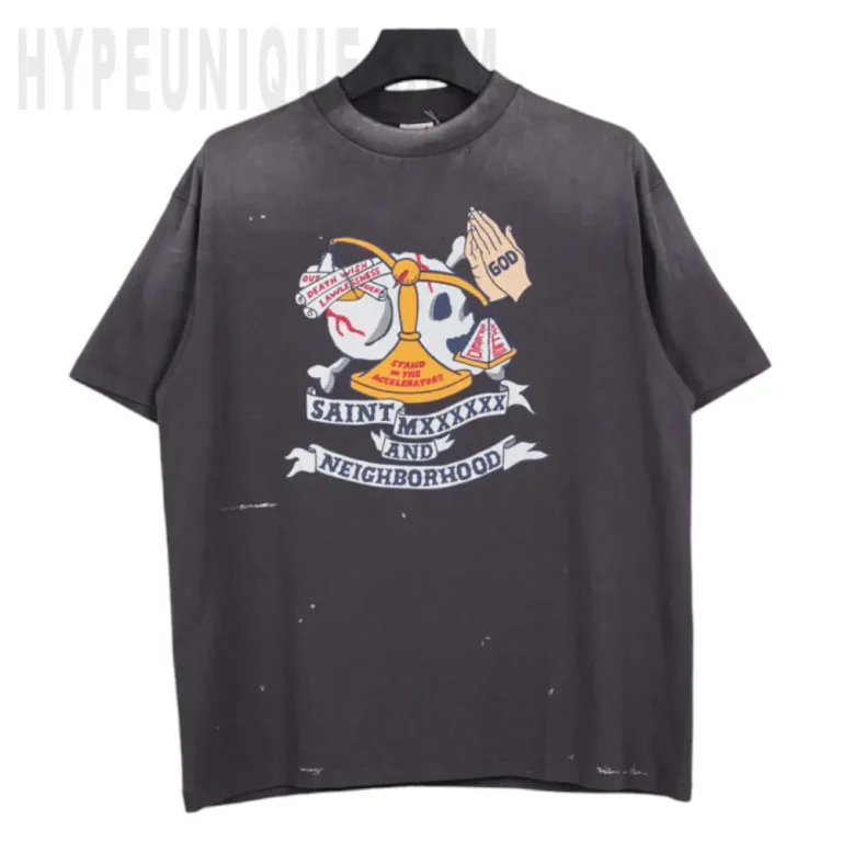 Saint Michael x Neighborhood “Death & Prayers” T-Shirt