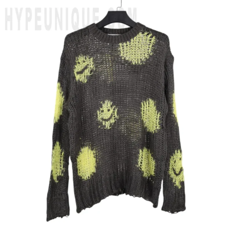 Acne Embroidered Mohair Sweater