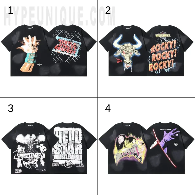 Hellstar Studios Wrestlemania T-Shirt Collection