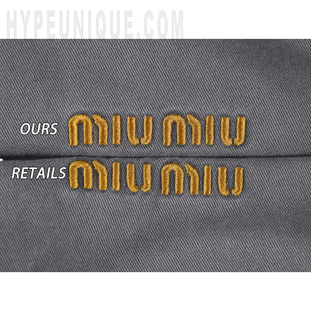Embroidered graphic on the front of the garment