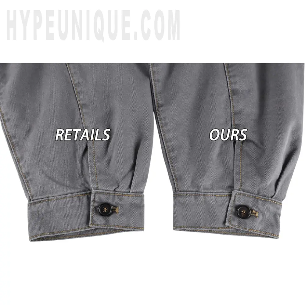 The sleeves of the clothes