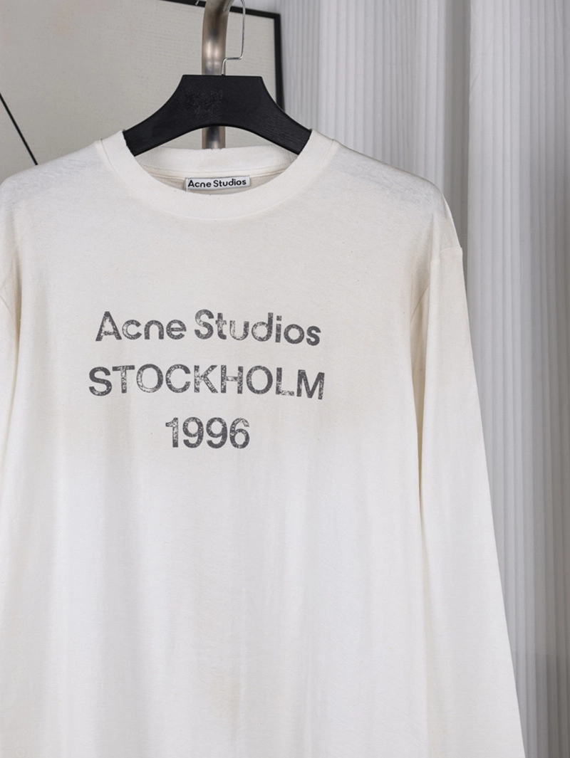 Acne 25ss 1996 Mottled Logo T-Shirt