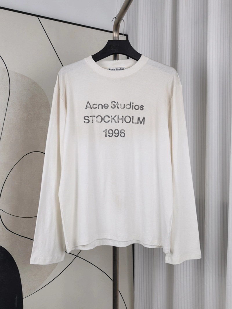 Acne 25ss 1996 Mottled Logo T-Shirt