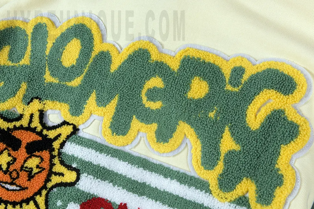 the Glomerica embroidery
