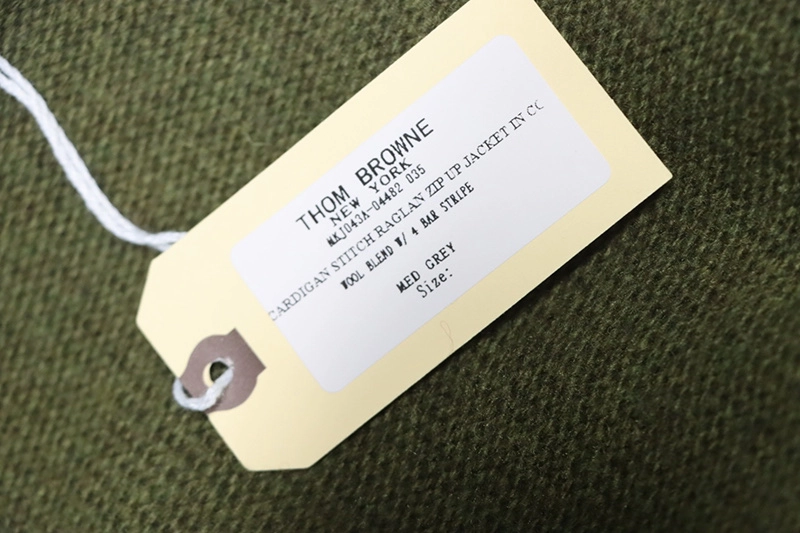 TB Colorblock Wool Crewneck Sweater