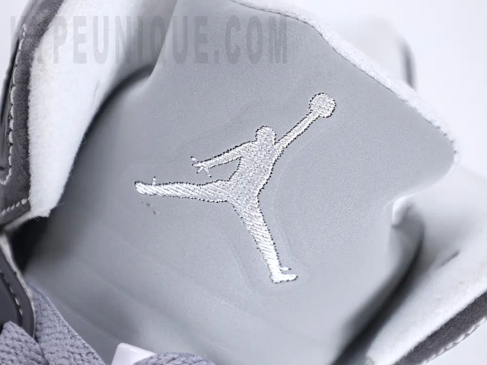 Jordan 5 ‘Wolf Grey’ Grey tongue