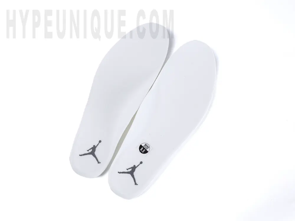 the white insole