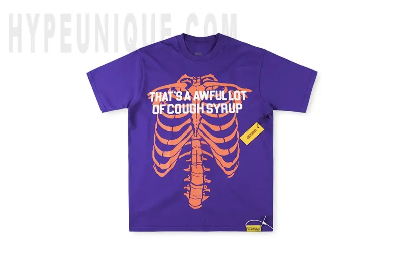 That's A Awful Lot of Cough Syrup Skull Ribs T-shirt