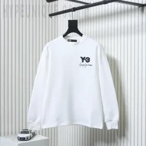 Y-3 NBHD LOGO LONG SLEEVE TEE
